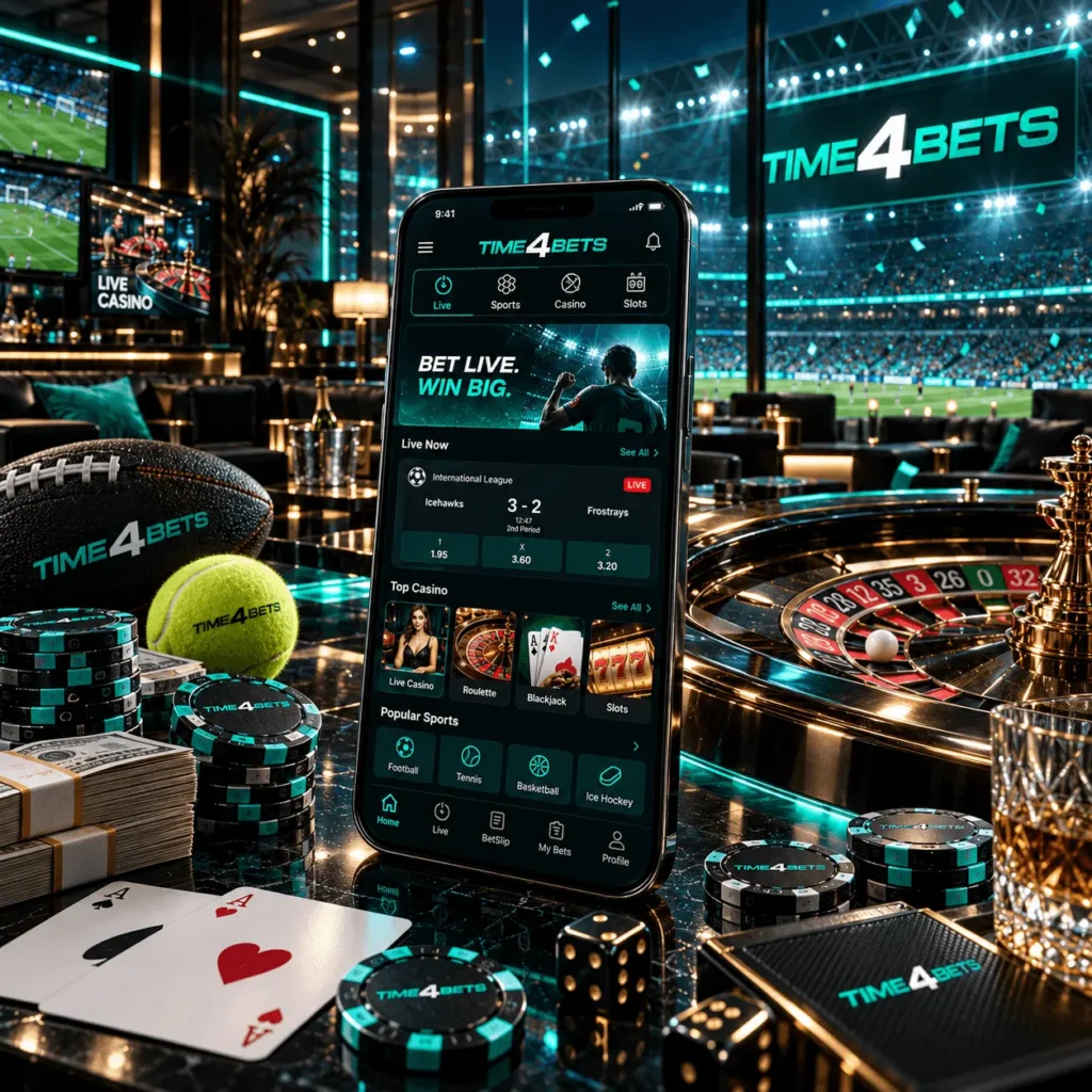 Time4Bets App Download on iPhone